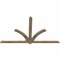 Ekena Millwork Redmond Rough Sawn Timber Gable Bracket, Douglas Fir, 84"W x 49"H x 2"D x 4"F, 14/12 Pitch GBW084X49X0204RED00RDF - alternate 4
